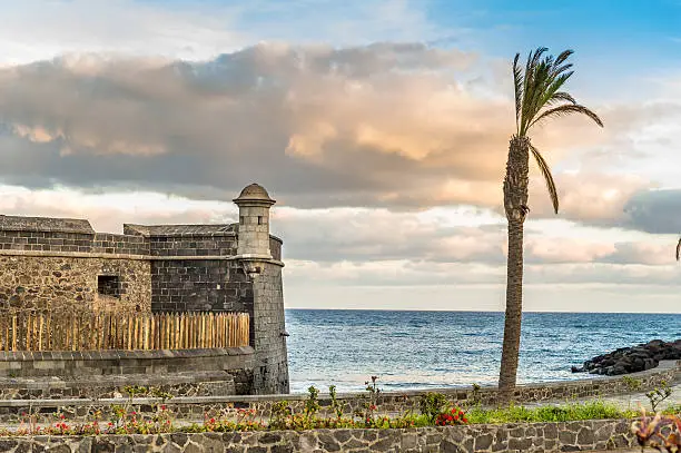 Fortress at Santa-Cruz de Tenerife, Canary islands, Spain