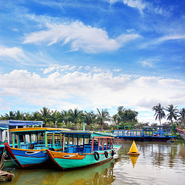 Old town of Hoi An, Vietnam. UNESCO World Heritage Site. Composite photo