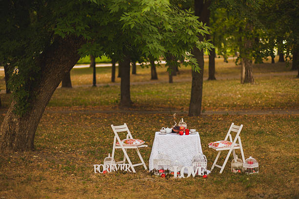istock Beautiful photobooth in autumn wood 513483348