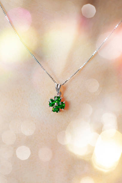 istock Woman's decollete with a pendant 513484294
