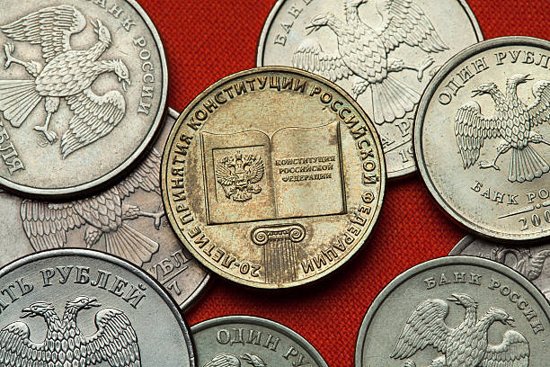 istock Coins of Russia. Russian Constitution 513497064