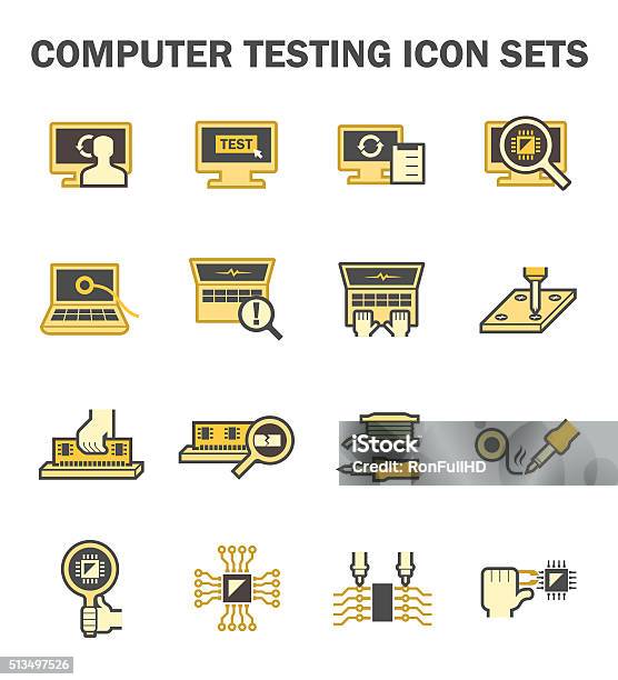 Computer Testing Images. Free Computer Testing Stock Illustration - Download Image Now - Business ...