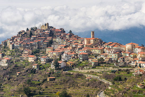 istock View over the village of Bajardo 513499154