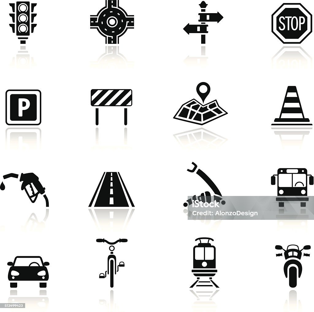 Traffic Icon Set High Resolution JPG,CS6 AI and Illustrator EPS 10 included. Each element is named,grouped and layered separately. Very easy to edit.  Icon Symbol stock vector