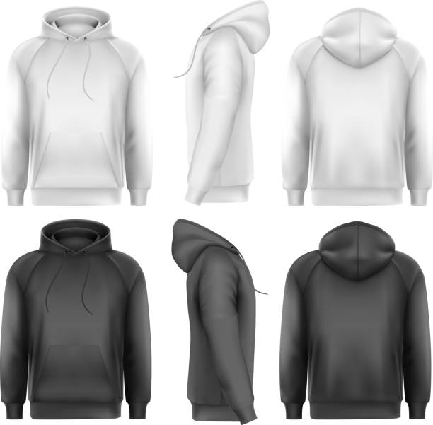 4,100+ Hoodie Template Illustrations, Royalty-Free Vector Graphics ...