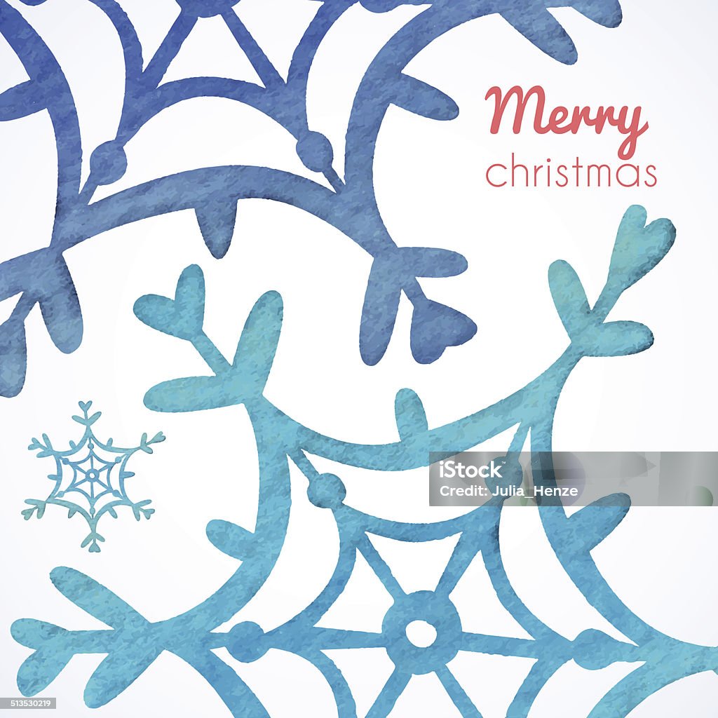 Christmas and New Year template with snowflakes Christmas and New Year template with snowflakes. EPS 10. No transparency. Gradient. Abstract stock vector