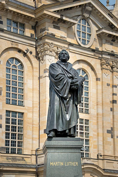 istock Martin Luther Statue, Neumarkt Square, Dresden 513534751
