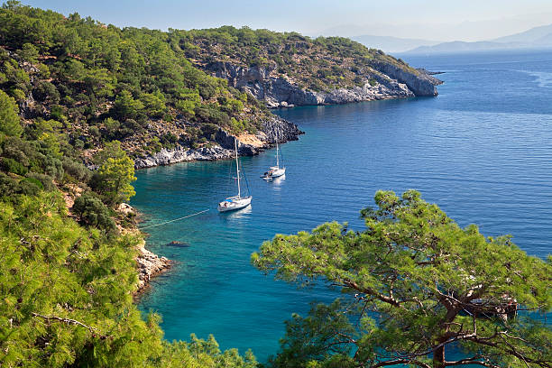 istock Scenic bay near Marmaris, Turkey 513534978