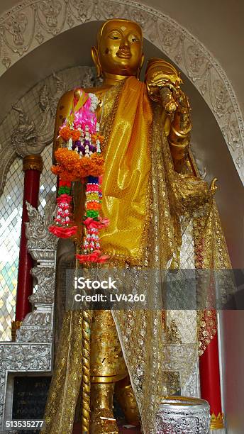 Buddhist Temple Wat Ming Muang Stock Photo - Download Image Now - Asia, Buddhism, Cultures