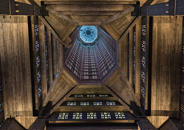 istock St Joseph's Church, Le Havre - tower interior 513535297