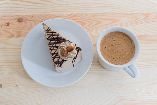 istock mocha cake with almond and coffee 513536486