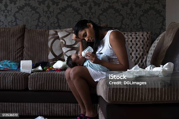 Give Me Break Stock Photo - Download Image Now - Mother, Baby - Human Age, Sadness