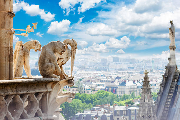 istock Gargoyle of  Paris 513541514