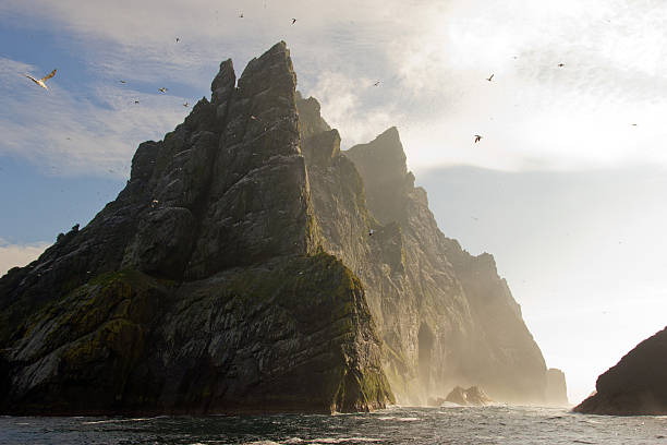 st kilda - hebrides foto e immagini stock