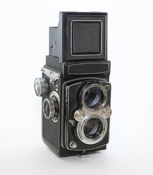 istock Twin Lens Reflex Vintage Film Camera 513547214