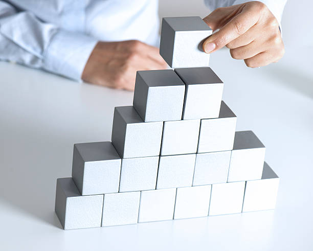 istock Business woman building a project 513549416