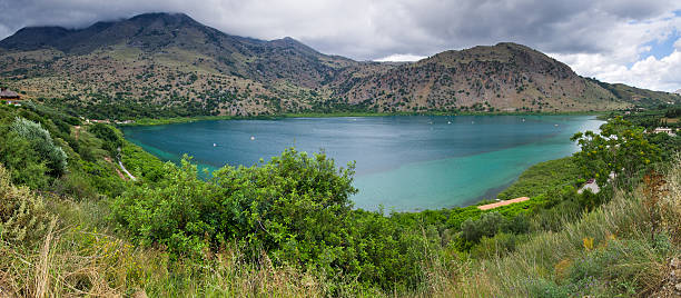 istock Kournas lake on Crete island, Greece 513551810