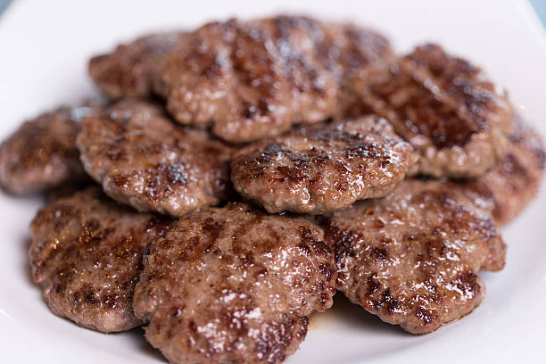 Close-Up Of Turkish Meatballs