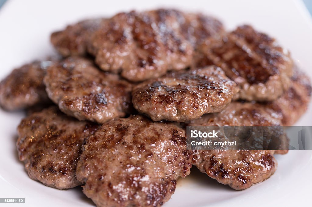 Close-Up Of Turkish Meatballs Meatball Stock Photo