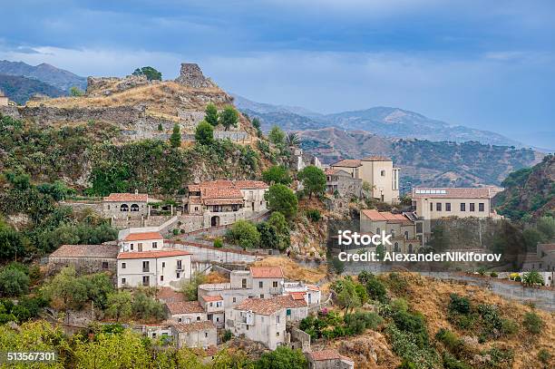 Savoca Old Town Stock Photo - Download Image Now - Corleone, Sicily, Italy