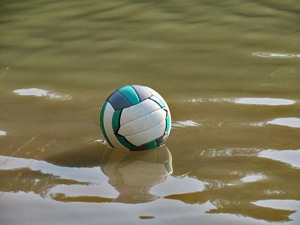 istock Floating on the water playing ball 513567475