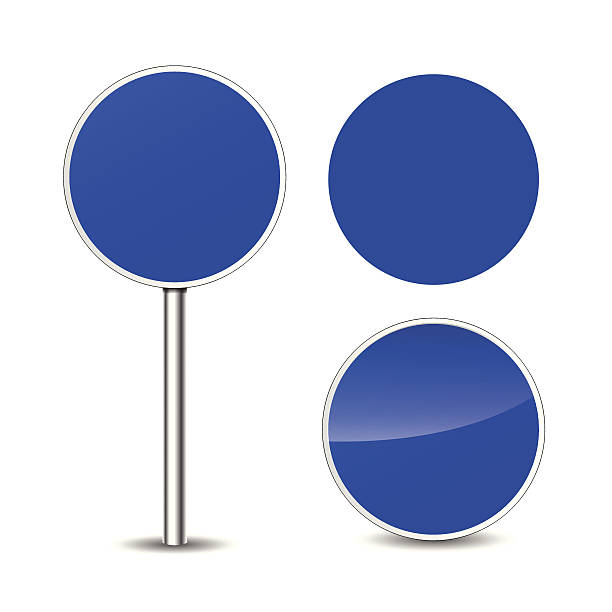 Free Sign Vector Blue 70+ Blank Sign Traffic Stock Illustrations, Royalty-Free Vector ...