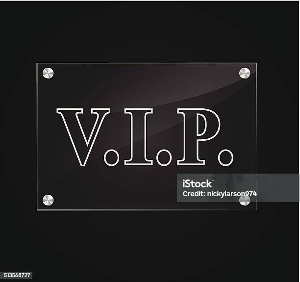 Vector Vip Sign Stock Illustration - Download Image Now - Acrylic Glass ...