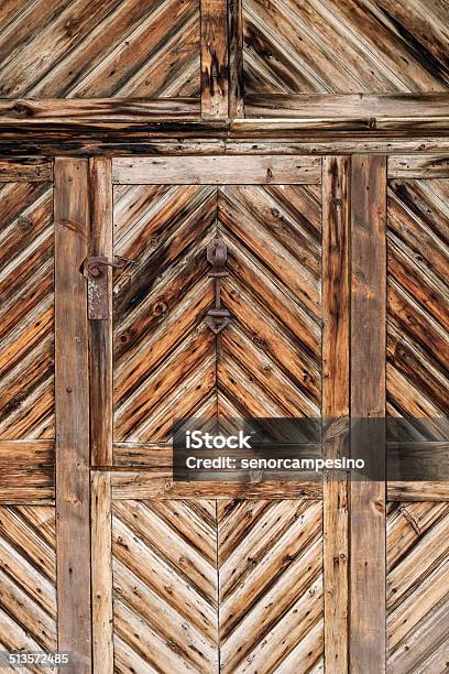 Old Wooden Door Stock Photo - Download Image Now - Architectural Feature, Cultures, Decoration