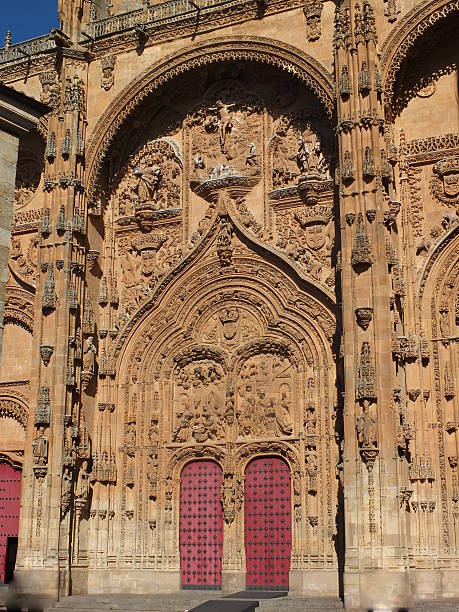 istock Salamanca Cathedral Southern Doors Detail 513582202