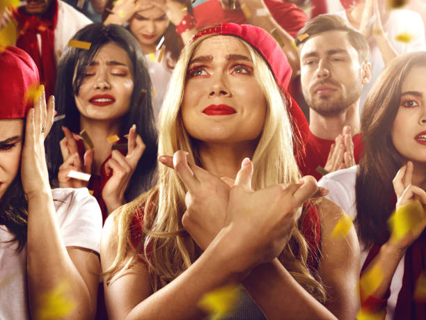 istock Sport fans: A girl in expectation 513582412
