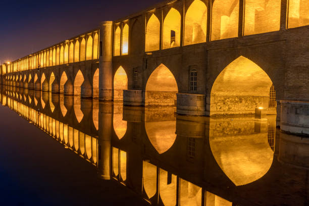 istock Night View, Allahverdi Khan Bridge, Isfahan, Iran 513583234