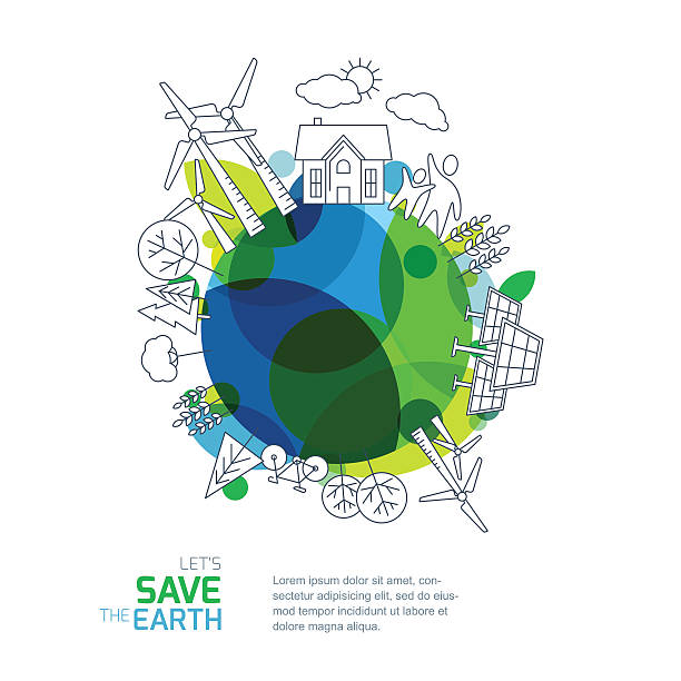 Earth day illustration