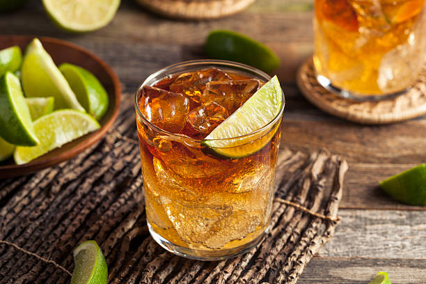 istock Dark and Stormy Rum Cocktail 513583838