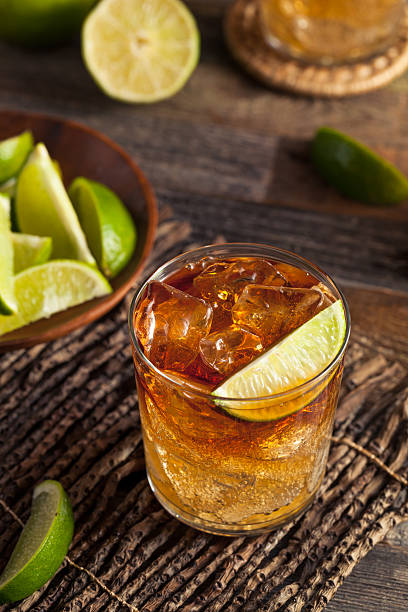 istock Dark and Stormy Rum Cocktail 513583856