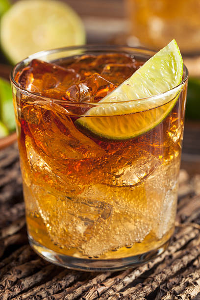 istock Dark and Stormy Rum Cocktail 513583868