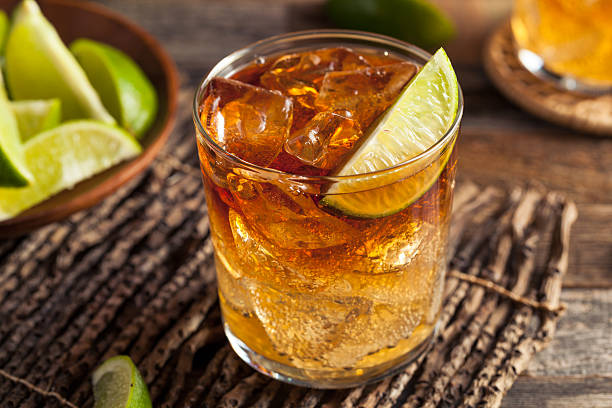 istock Dark and Stormy Rum Cocktail 513583878