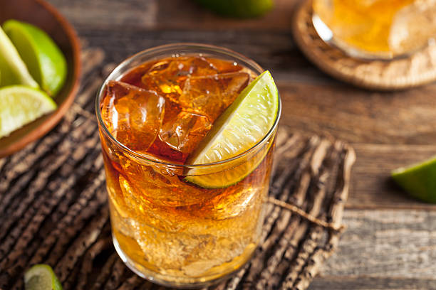 istock Dark and Stormy Rum Cocktail 513583890