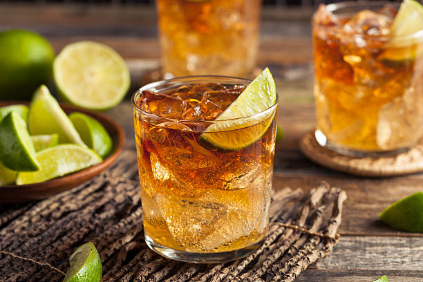 istock Dark and Stormy Rum Cocktail 513583910