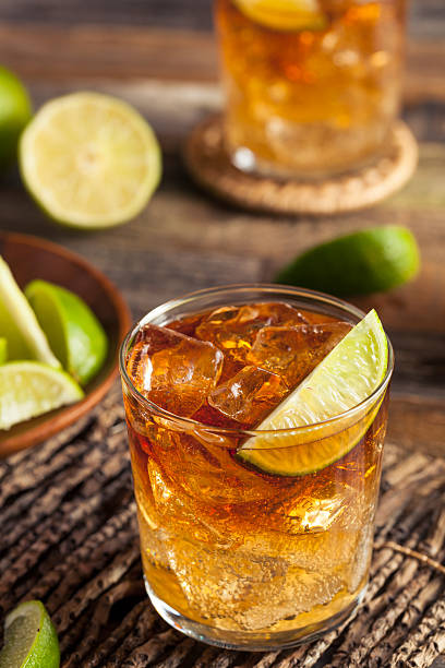 istock Dark and Stormy Rum Cocktail 513583956