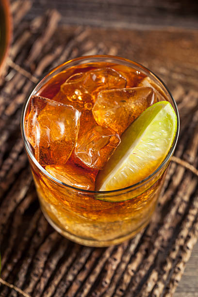 istock Dark and Stormy Rum Cocktail 513584012
