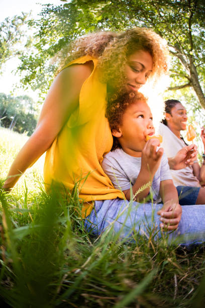 istock Young mother spending time in the sun 513584704
