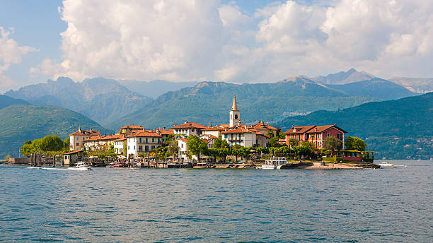 istock Lake Maggiore Fishermen Island 513585574