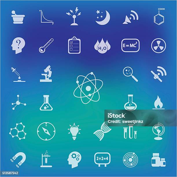 Science Vector Set Science Vector Set Vector Illustration Stock Illustration - Download ...