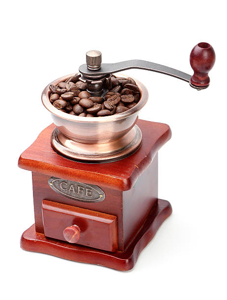 istock Fresh Coffee Bean And Coffee Bean Grinder 513588286