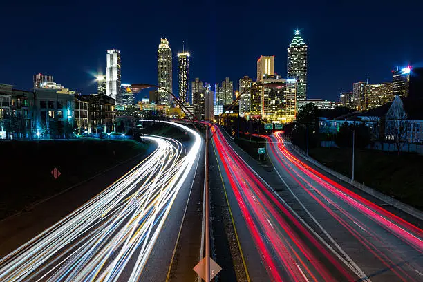 Photo of View of Atlanta from Jackson Street Bridge
