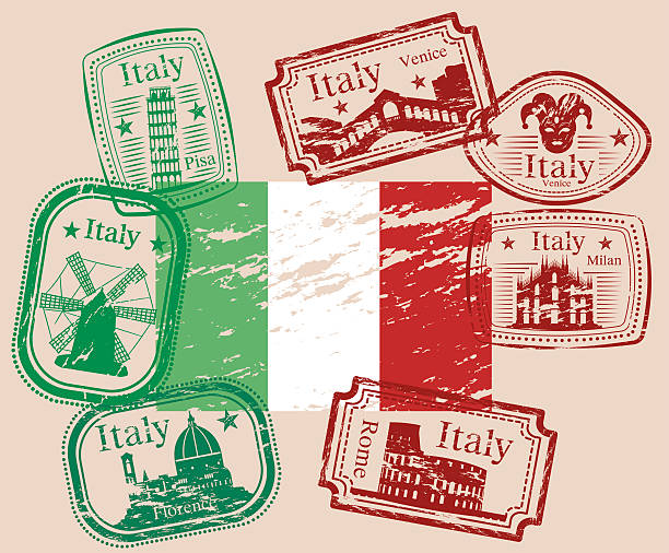 illustrazioni stock, clip art, cartoni animati e icone di tendenza di spedizione in italia - fiorentina bologna