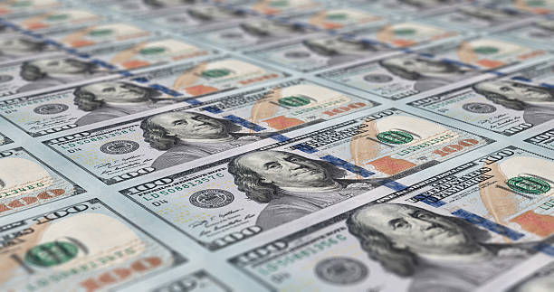 лист 100 доллар агентов - us currency one hundred dollar bill paper currency wealth стоковые фото и изображения
