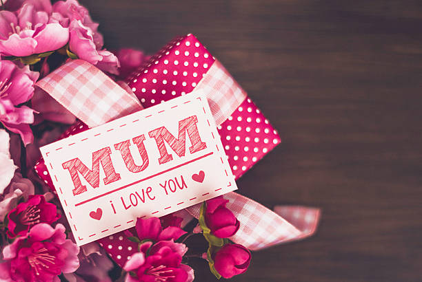 Mother's Day gifts and message for mum