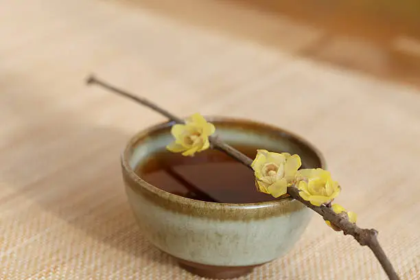 Chinese kungfu tea,Chinese lifestyle, drinking tea scene