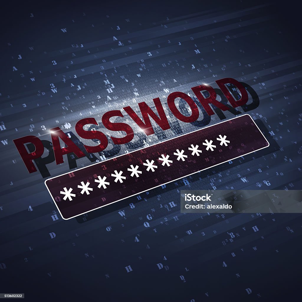 Protection Security Password Stock Illustration - Download Image Now ...